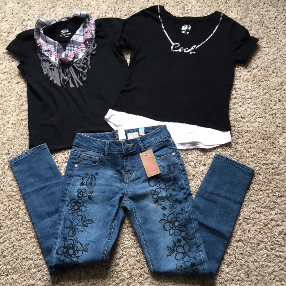 Girls Justice outfit bundle 10/12